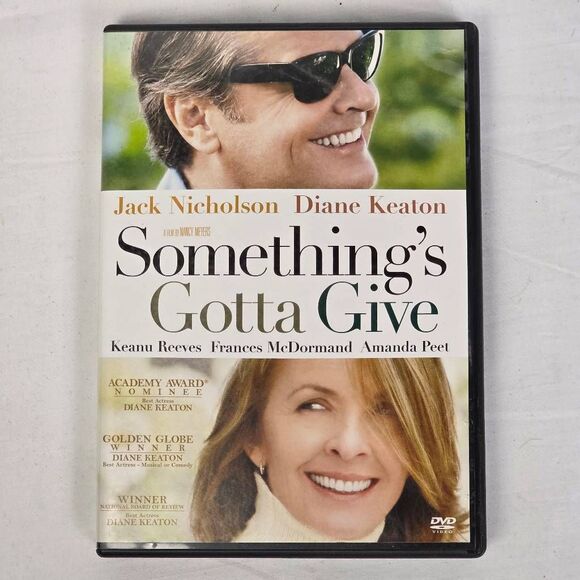 Something’s Gotta Give DVD Jack Nicholson Diane Keaton Comedy - Picture 1 of 3